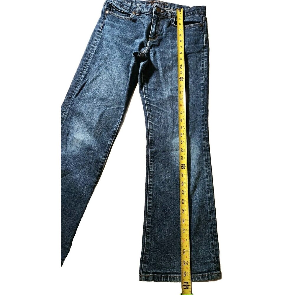 Ralph Lauren Y2K Vintage Women's Blue Bootcut Jeans Size 8 Classic Straight - Picture 5 of 13